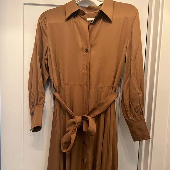 Banana Republic gold dress, small petite - Picture 1 of 5